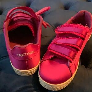 Fuchsia Satin Velcro